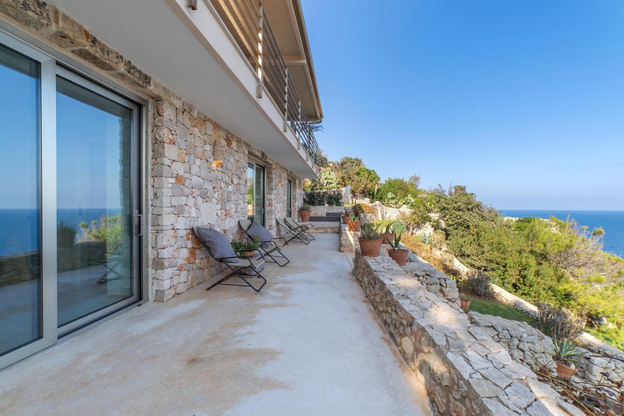 Villa Cliff Gagliano del Capo Kültér fotó