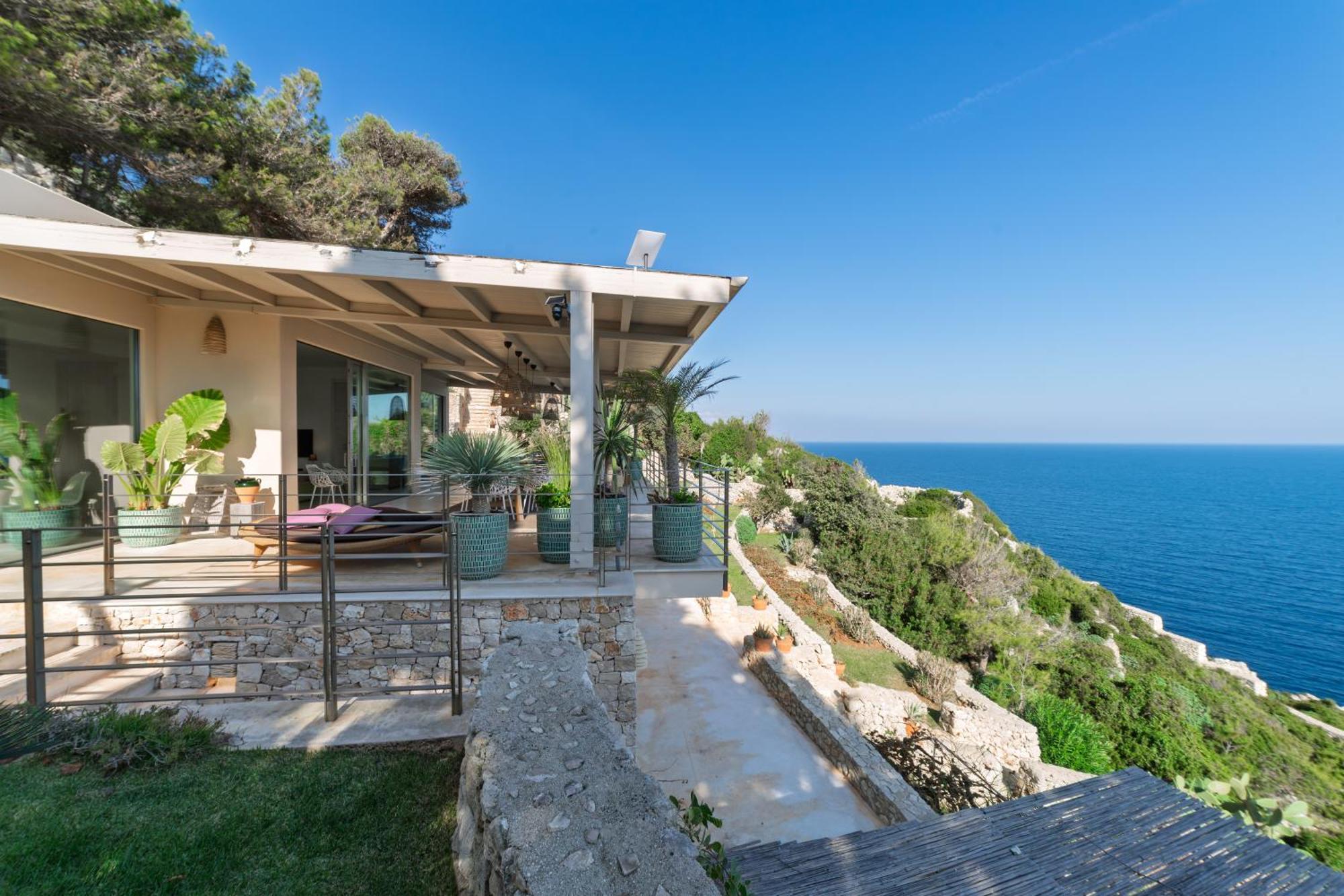 Villa Cliff Gagliano del Capo Kültér fotó
